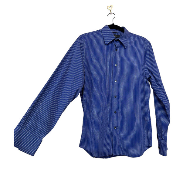 Express Men's Design Studio Long Sleeve Button Down Size M Neck 15"-15.5" - Picture 1 of 5